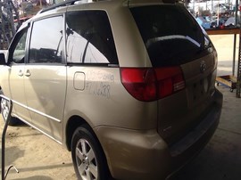 2005 TOYOTA SIENNA, GOLD, LE MODEL, 3.3L, AT FWD,  Z26288